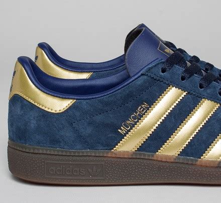 adidas spezial münchen blue and gold